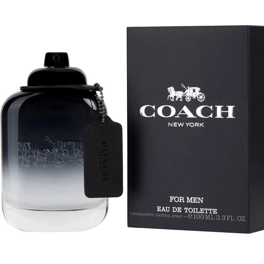 Coach Black and Gray Eau de Toilette
